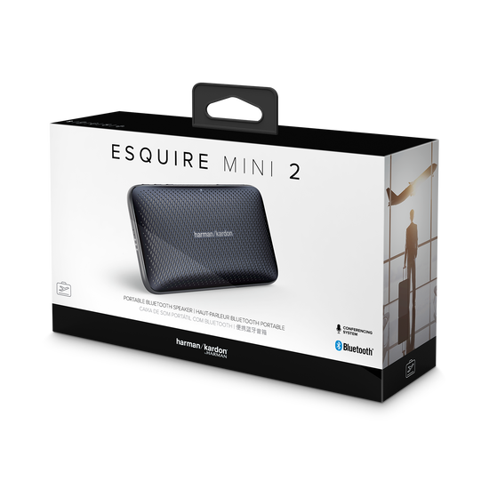 Harman Kardon Esquire Mini 2 | Ultraschlanker, tragbarer  Bluetooth-Lautsprecher der Premiumklasse