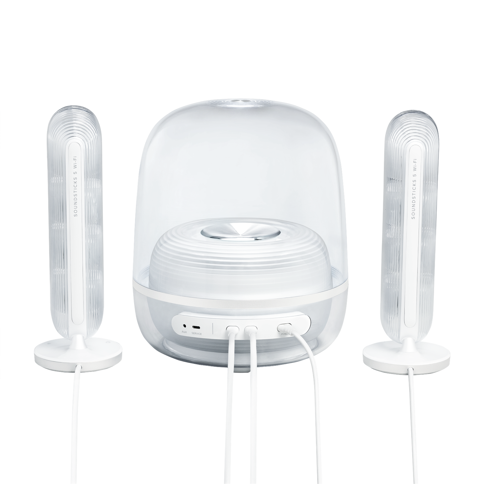 Thumbnail - Harman Kardon Soundsticks 5 Wi-Fi White